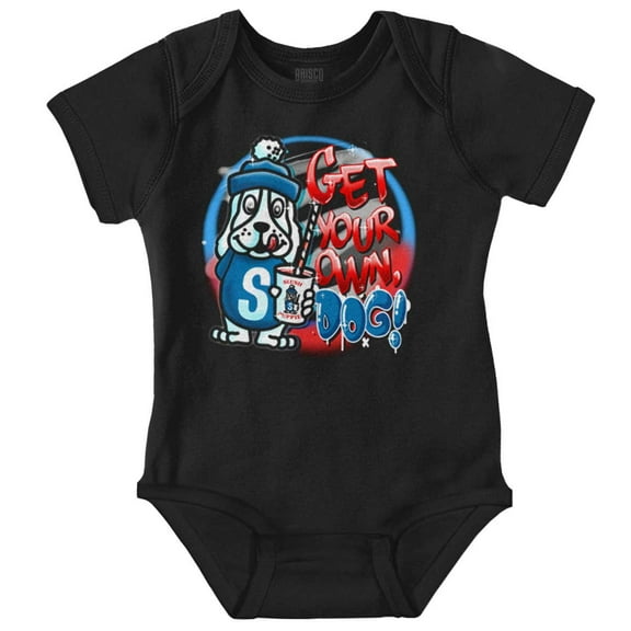 Airbrushed Slush Puppie Get Your Own Romper Boys or Girls Infant Baby Brisco Brands 12M