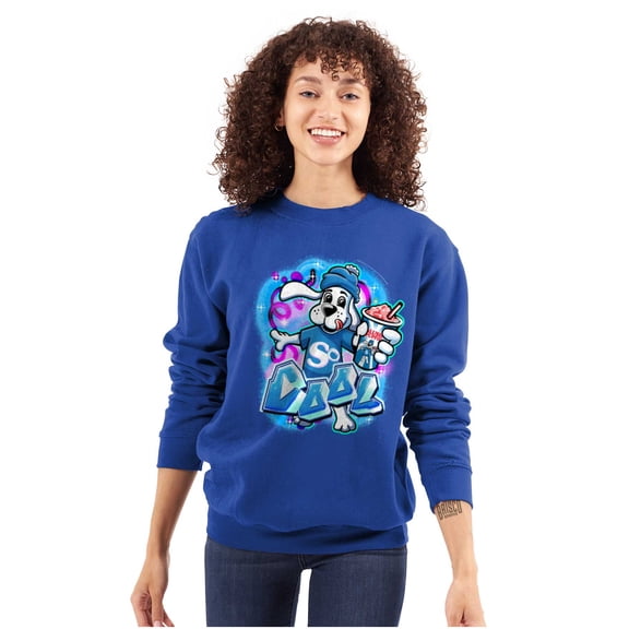 Airbrushed Slush Puppie So Cool Sweatshirt for Men or Women Brisco Brands M