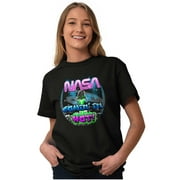 Airbrushed Space NASA Comin in Hot Men's Graphic T Shirt Tees Brisco Brands L