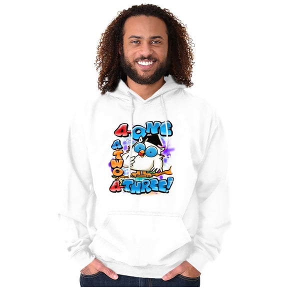 Airbrushed Tootsie Roll Pop Counting Unisex Plus Size Hoodie Brisco Brands 3X