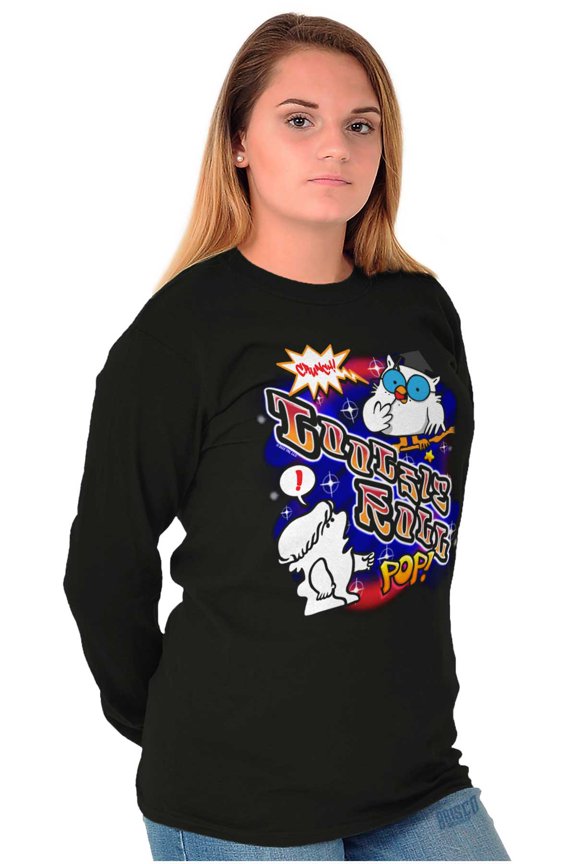 Airbrushed Tootsie Roll Pop Crunch Long Sleeve TShirt Men Women Brisco Brands X