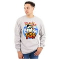 thumbnail image 1 of Airbrushed Tootsie Roll Pop Mascot Unisex Plus Size Long Sleeve Shirt Brisco Brands 2X, 1 of 5
