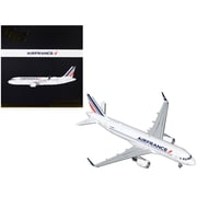 Airbus A320 Commercial Aircraft Air France White with Tail Stripes Gemini 200 Series 1 200 Diecast Model Airplane by GeminiJets