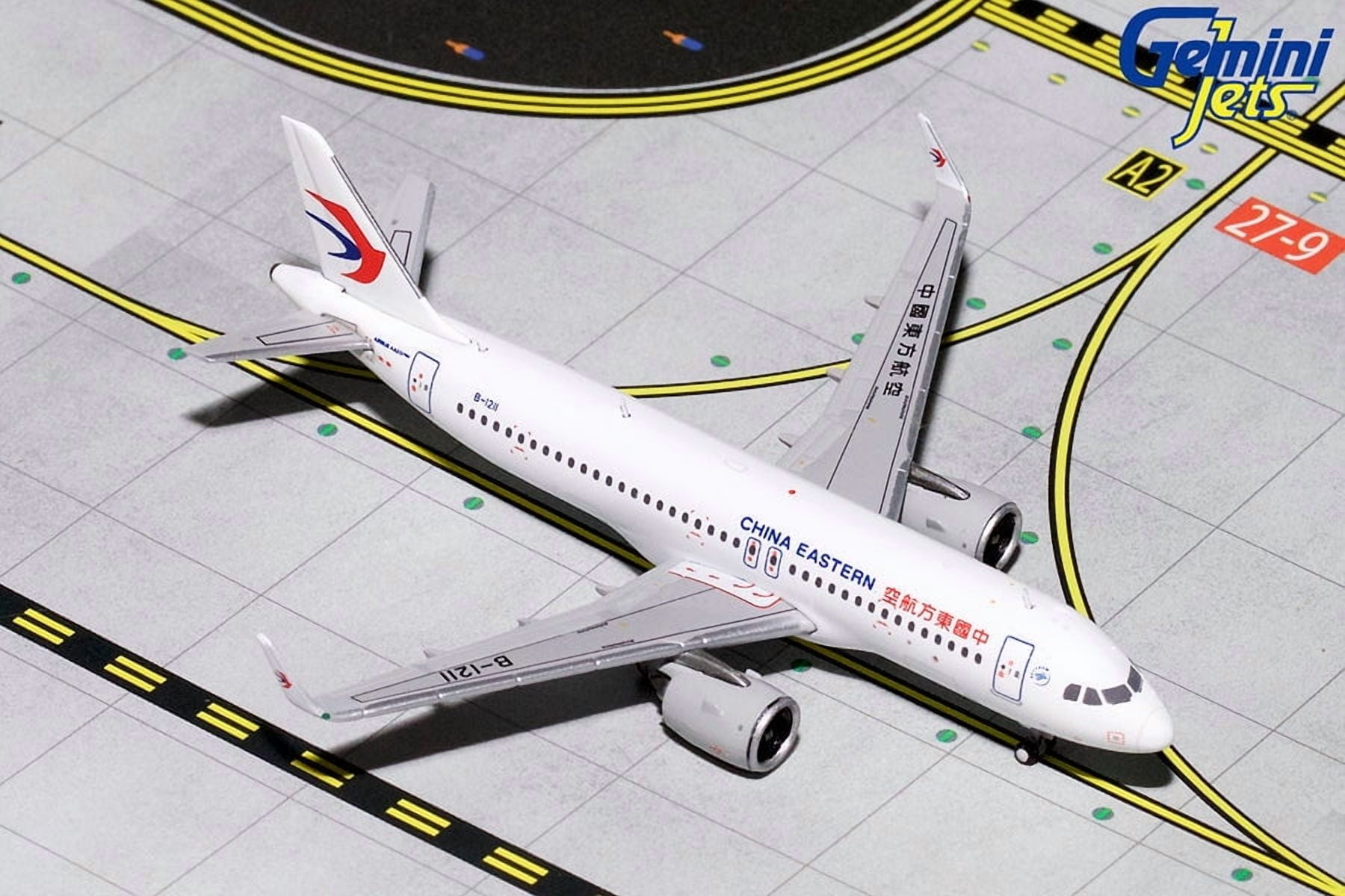Airbus A320neo Commercial Aircraft "China Eastern Airlines" White 1/400 Diecast Model Airplane by GeminiJets