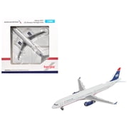 Airbus A321 Commercial Aircraft "American Airlines" N578UW Gray with Blue Tail 1/500 Diecast Model Airplane by Herpa
