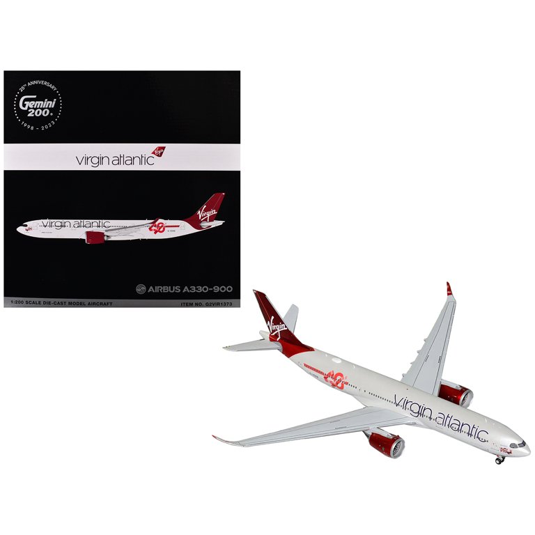 航空機・ヘリコプター Virgin Atlantic A330-900 1/200 Gemini200 Airbus A330-900 Commercial Aircraft 
