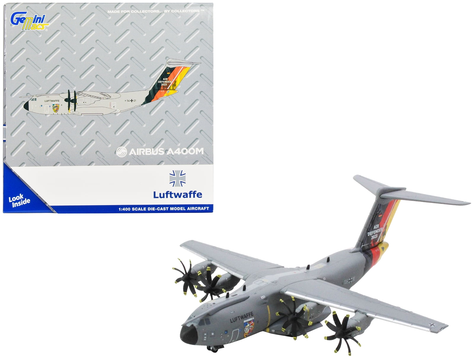 Ｍ08/02a0718☆Gemini Jets 1:400 AIRBUS Airbus A400M Transport Aircraft 