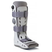 Aircast AirSelect Standard Walker Boot، Hook & Loop Closure، Left / Right Foot، Small Male 4-7 / Female 5-8، Gray / White، 1 Count