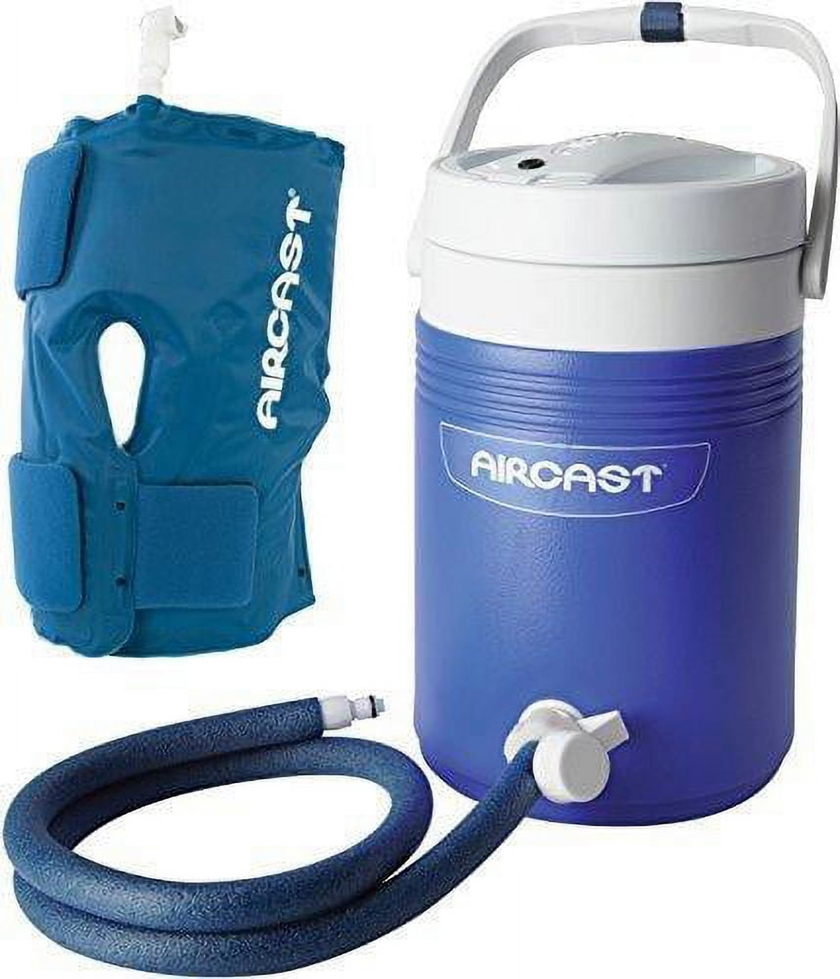 Aircast Cryo Cuff Knee Cold Therapy - Large, Blue, Gravity-Fed, Non ...