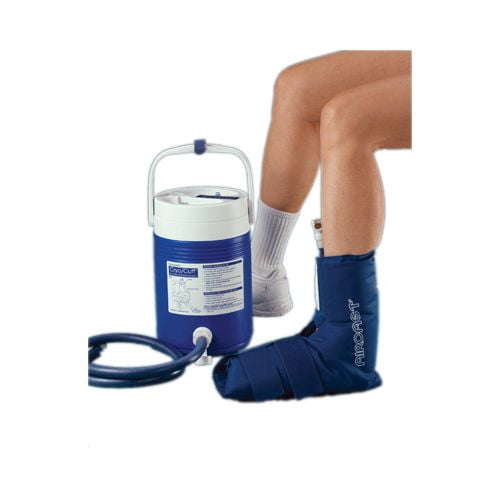 Aircast Cryo/Cuff Cold Therapy: with Non-Motorized (Gravity-Fed) Cooler ...