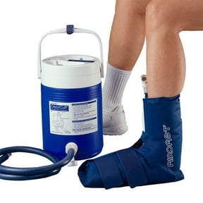 Aircast Cryo/Cuff Cold Therapy: with Non-Motorized (Gravity-Fed) Cooler # 10A
