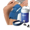 Aircast Cryo/Cuff with Motorized IC Cooler Knee Brace Lightweight, L ...