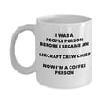 thumbnail image 1 of Aircraft Crew Chief Coffee Person Mug - Funny Tea Cocoa Cup - Birthday Christmas Coffee Lover Cute Gag Gifts Idea, 1 of 1