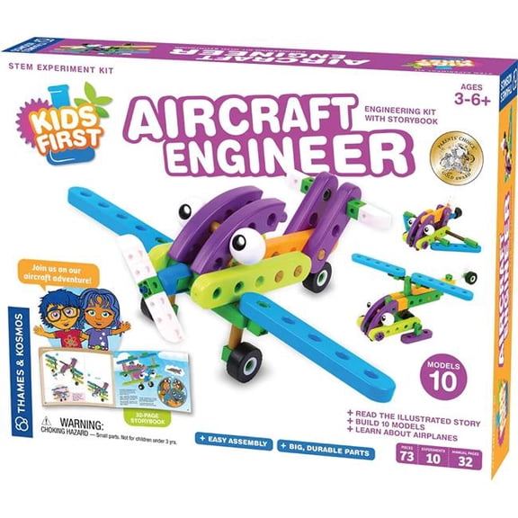 Aircraft Engineer Toys Kit - 71 Piece