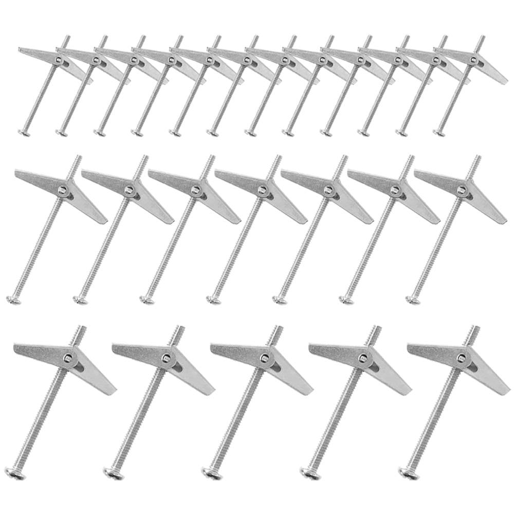 Aircraft Expansion Screw Steel Toggle Bolts Wing for Hanging Heavy Items Nuts Wall Anchors