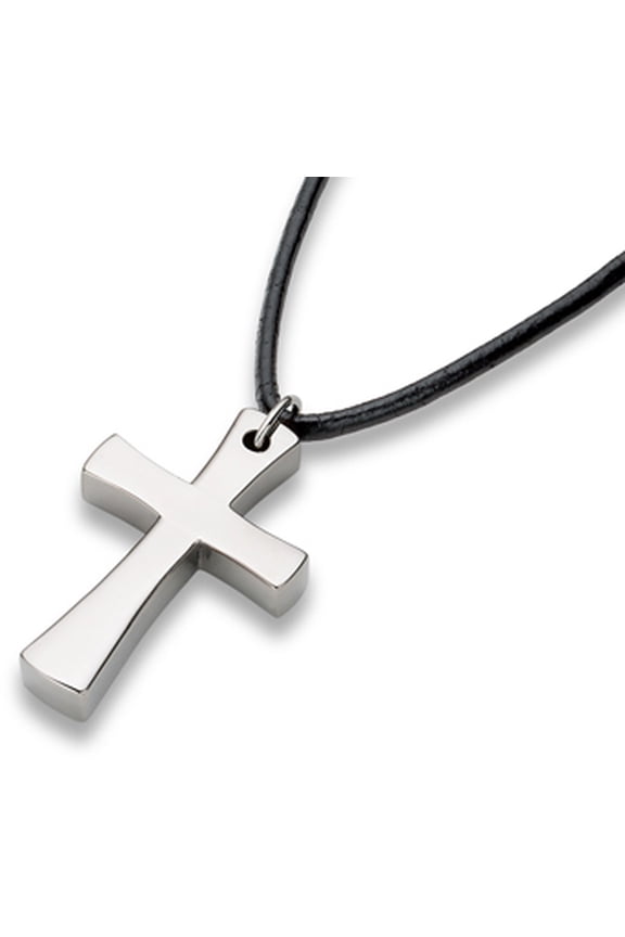 Aircraft-Grade Titanium Cross Necklace