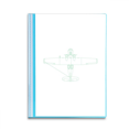 thumbnail image 1 of Aircraft Lyrics Technology Book Sheet Protectors Portfolio Binder Folder, 1 of 3