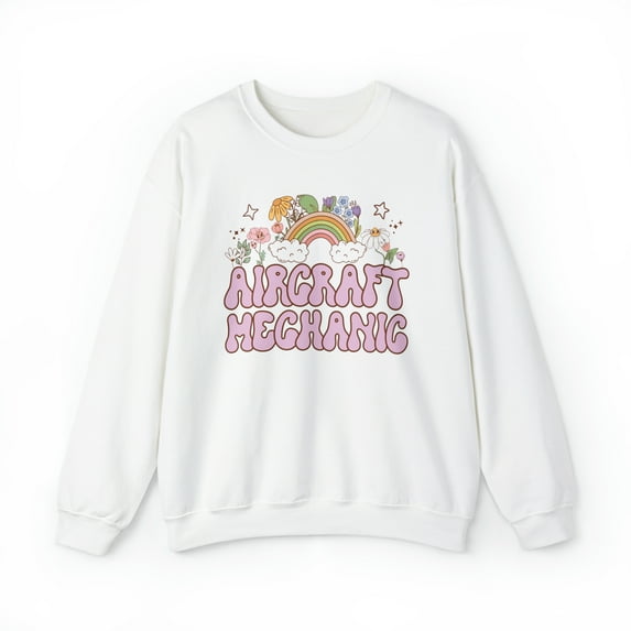 Aircraft Mechanic Graduation Sweatshirt, Gifts, Crewneck