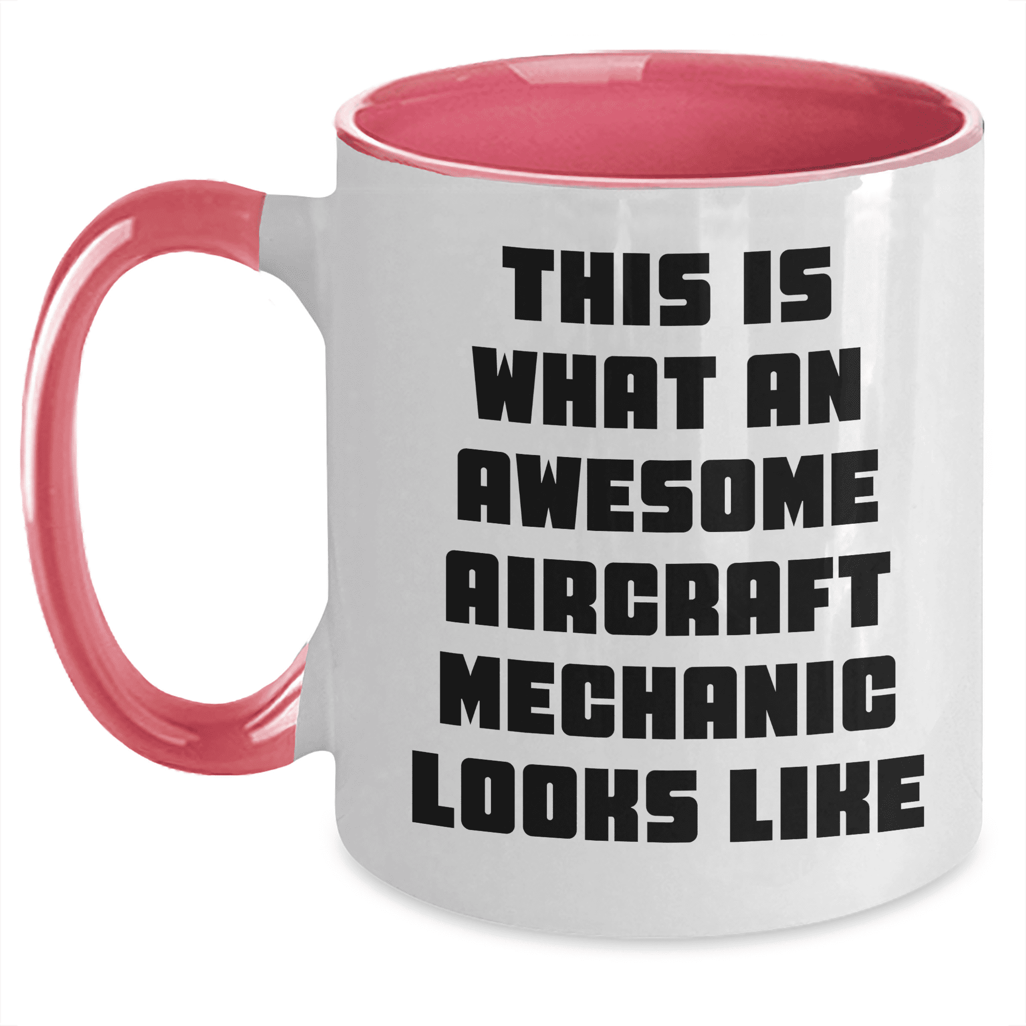 Aircraft Mechanic Humor Coffee Mug Gifts from Family for Father's Day, This  Is What An Awesome Looks Like