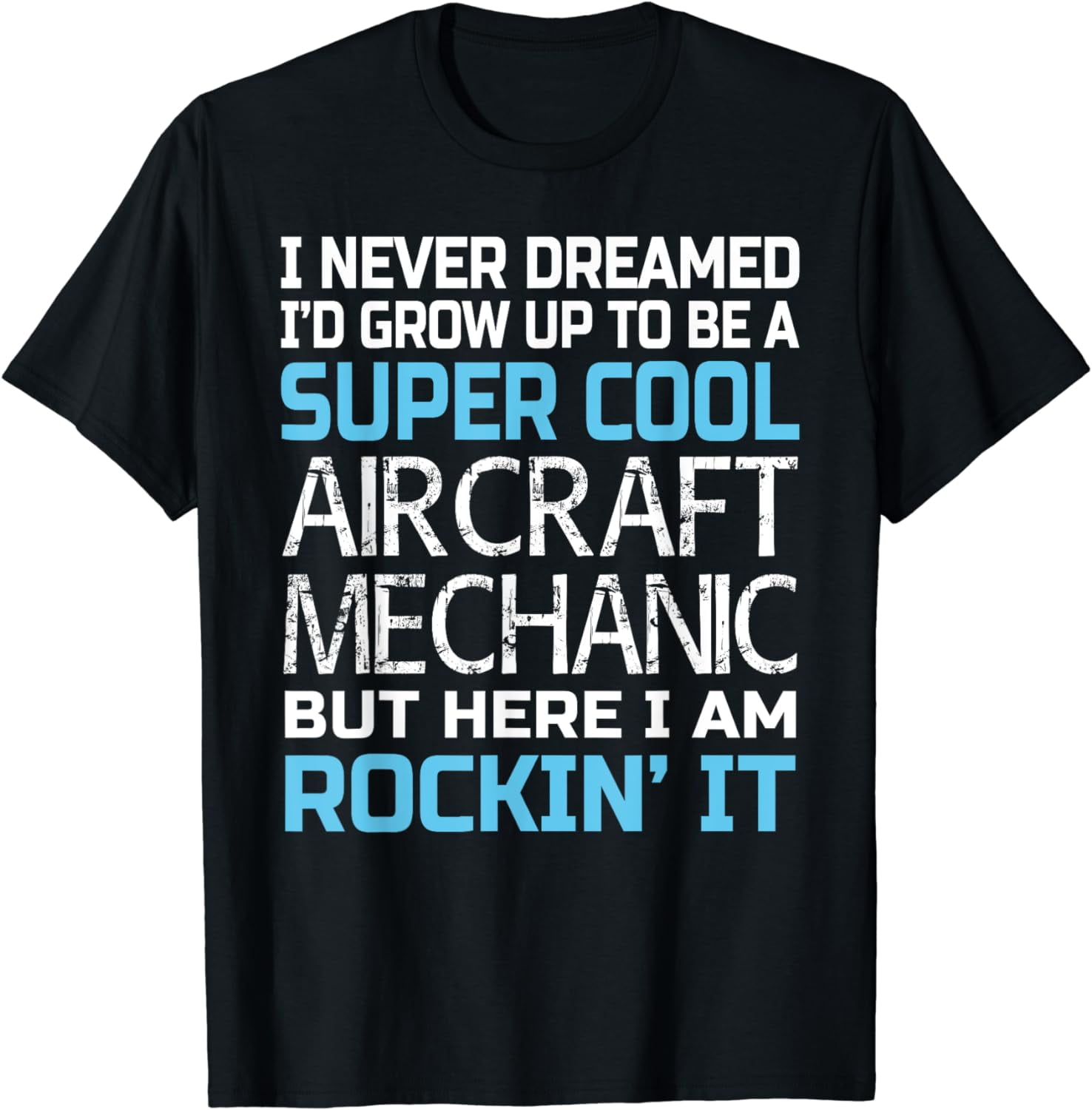 Aircraft Mechanic T-Shirt Funny Gift For Aircraft Mechanic - Walmart.com