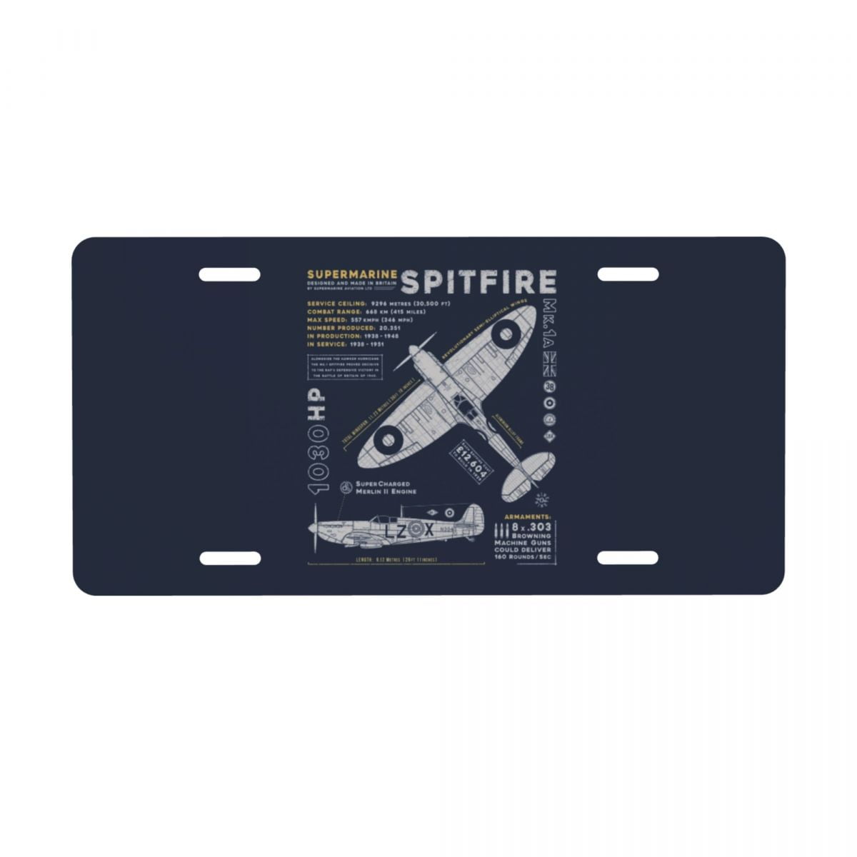Aluminum License Plate Cover Brain Tumor Awareness License Plate Frame | 6x12 Inch Aluminum Cover | Car Decor Accessory License Plate Cover 6x12