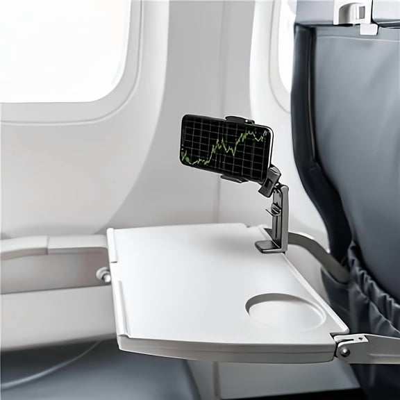 Aircraft Phone Holder 360 Rotating - Durable Car & Desktop Mount, Hands-Free Viewing, Perfect Gift for Flying Enthusiasts & Travel Accessories