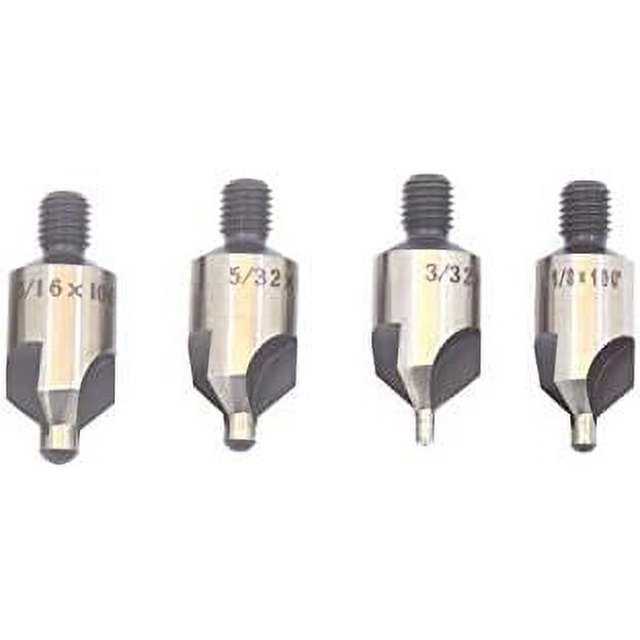 Aircraft Tool Supply Countersink Kit W/ Cutter Countersink Cutters (For