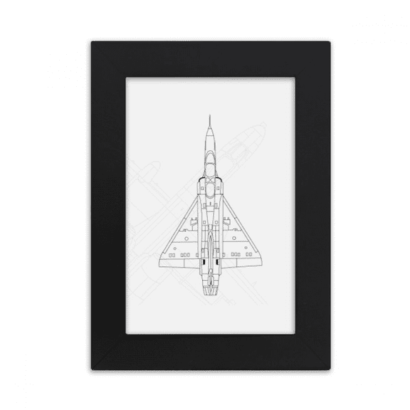 Aircraft Weapons Equipment Desktop Photo Frame Picture Display Art Painting Exhibit