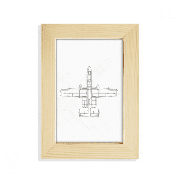 Aircraft Weapons Military Desktop Display Photo Frame Picture Art Painting 5x7 inch