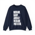 thumbnail image 1 of Aircraft mechanic Dad Fathers Day Birthday Sweatshirt, Gifts, Crewneck, 1 of 4