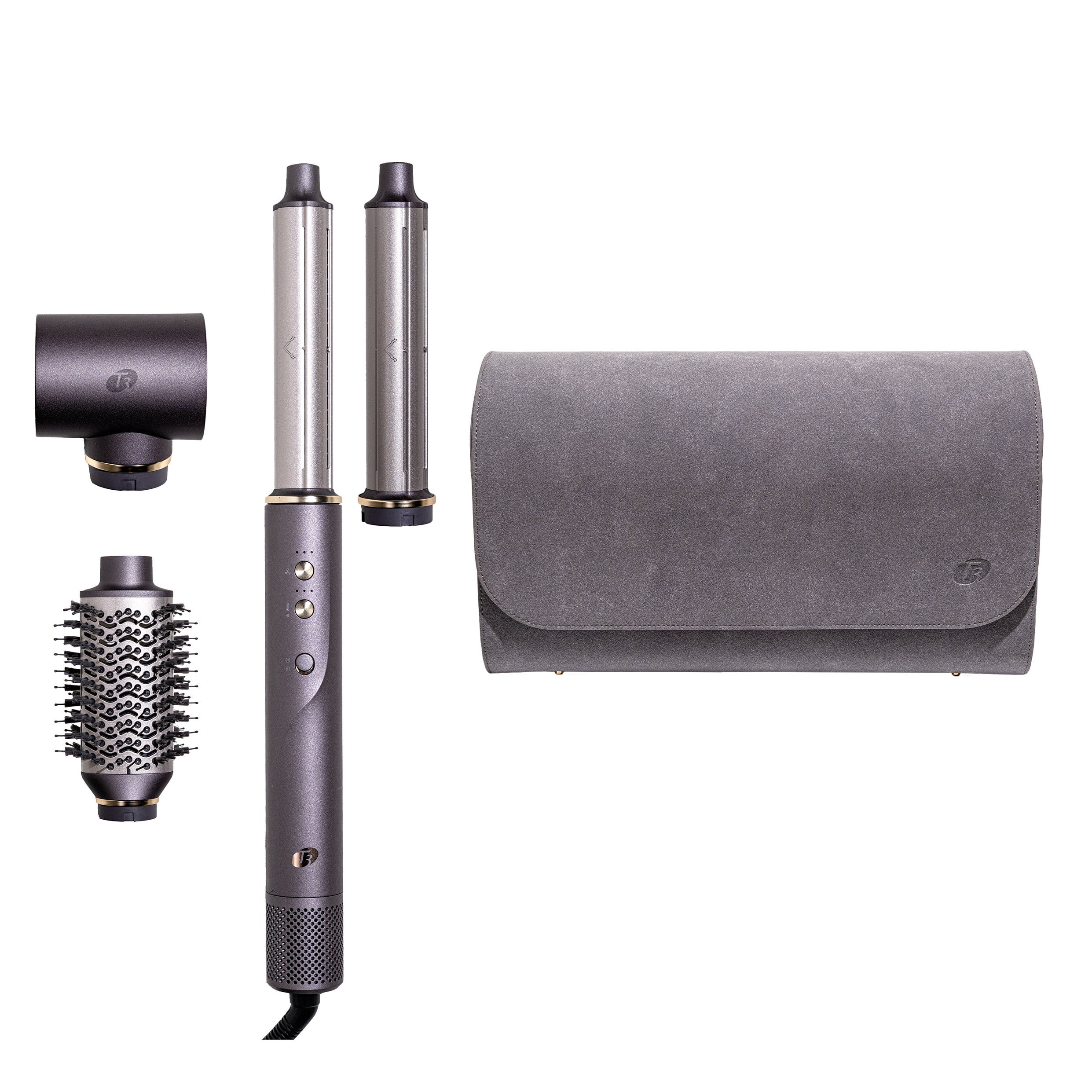Aire 360 Air Styler Blowout Kit Gift Set with Luxe Carrying Case (Limited-Edition Sugar Plum)