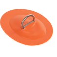 thumbnail image 1 of Aire 1.5 Inch Oval D-rings 1.5" Oval D-rings- Orange Kayak Accessories, 1 of 1