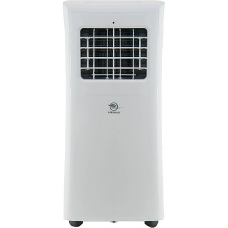 AireMax - Portable Air Conditioner with Remote Control for Rooms up to 200 Sq. Ft. - White