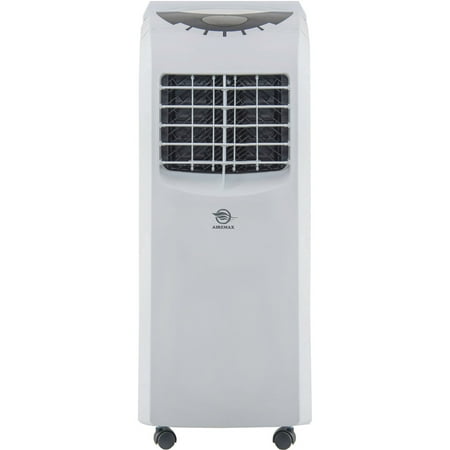 AireMax - Portable Air Conditioner with Remote Control for Rooms up to 400 Sq. Ft. - White