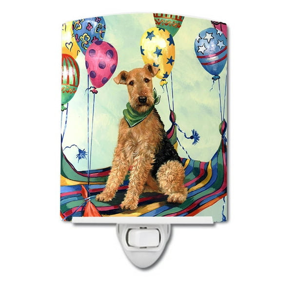 Airedale High Flyer Ceramic Night Light