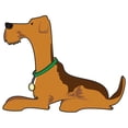 thumbnail image 1 of Airedale Terrier Decal | Indoor/Outdoor | Dog Lover Super Cute Sticker for SUV Windows, Dorm Rooms, Bedroom, Offices | SignMission personalized gift | 18", 1 of 2