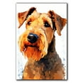 thumbnail image 1 of Airedale Terrier Dog Art Canvas, Pet Wall, Polygon Art Print on Canvas Canvas, large wall art, bathroom wall art, Ready to Hang,Living Room,Bedroom ＆ Office, 1 of 4