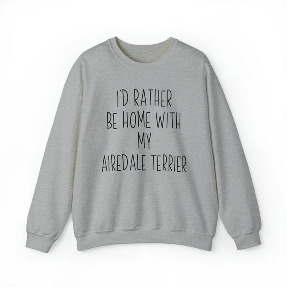 Airedale Terrier Dog Mom Mothers Day Sweatshirt, Gifts, Crewneck