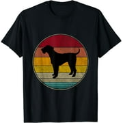 Airedale Terrier Dog Silhouette Pet Lovers Vintage Retro T-Shirt