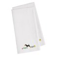 thumbnail image 1 of Airedale Terrier Easter White Embroidered Towel Set of 2, 1 of 1