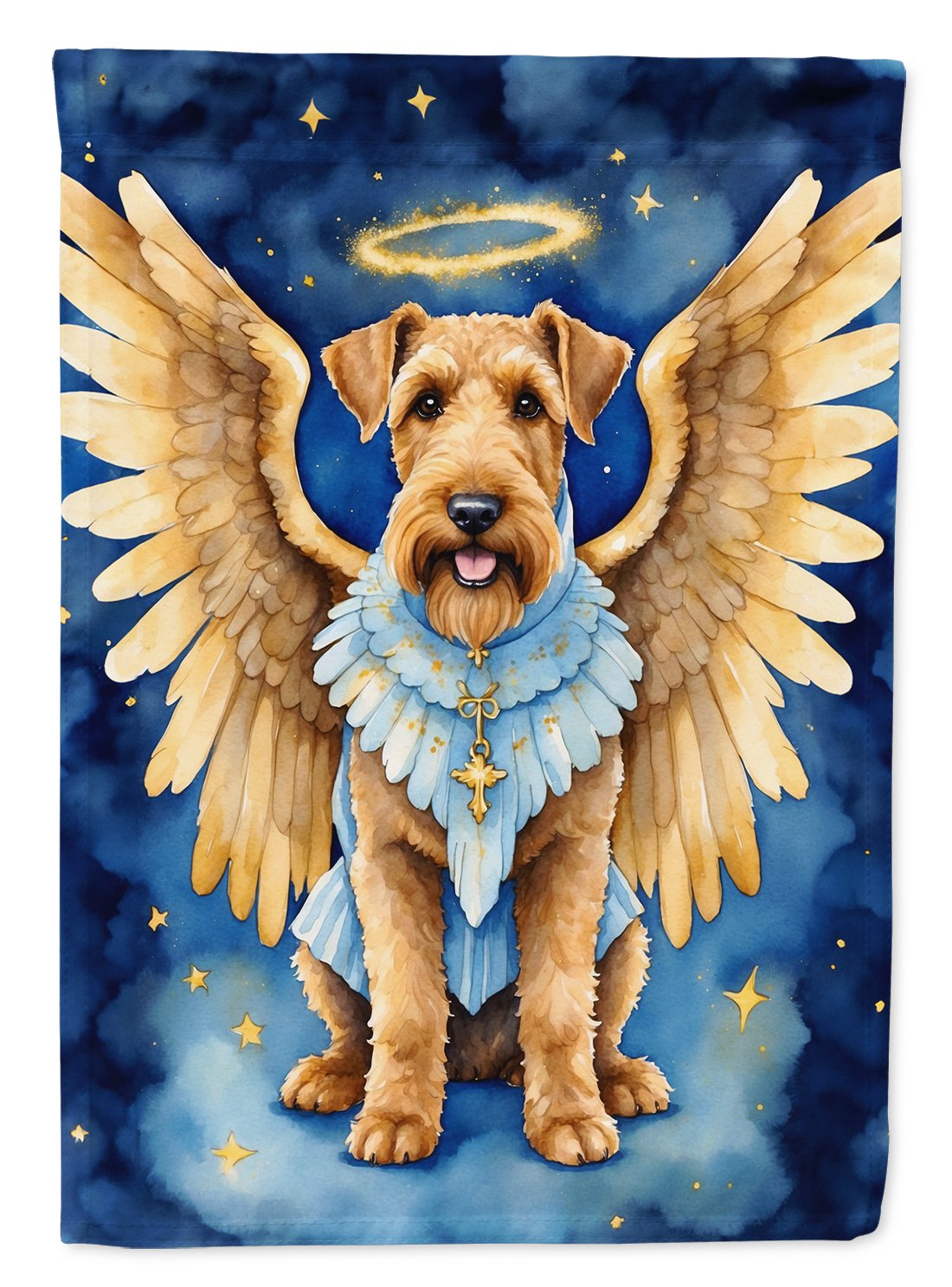 Airedale Terrier My Angel House Flag 28 in x 40 in
