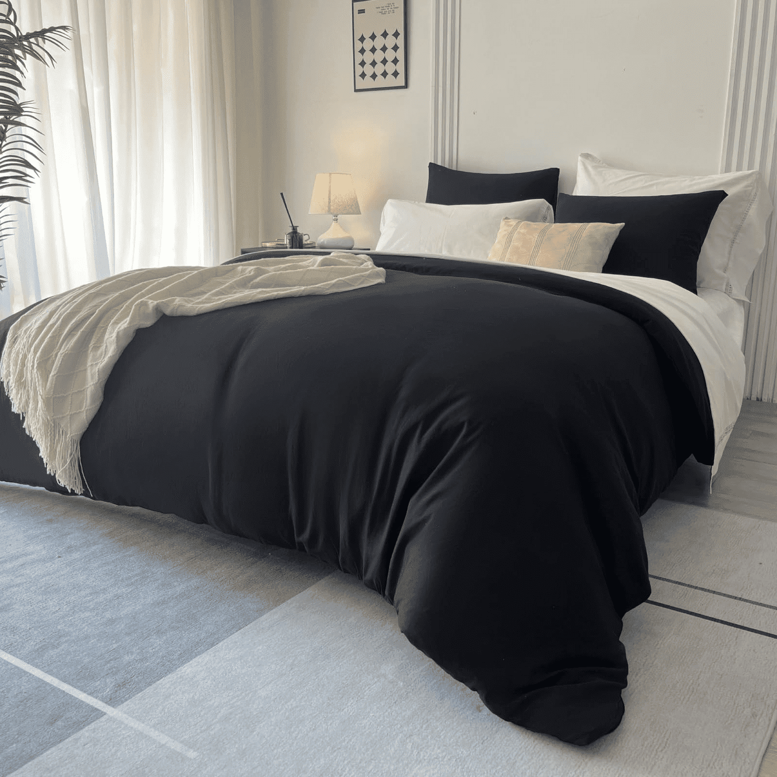 Queen Bed Printed Duvet Cover Blake main image 1