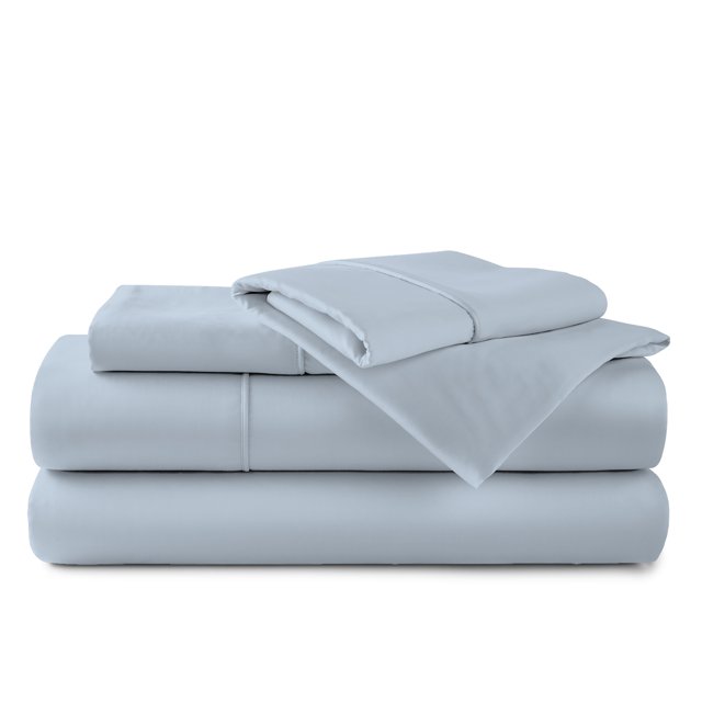 Aireolux 600 Thread Count 100 Cotton Ultra Soft Sateen Sheet Set, Twin
