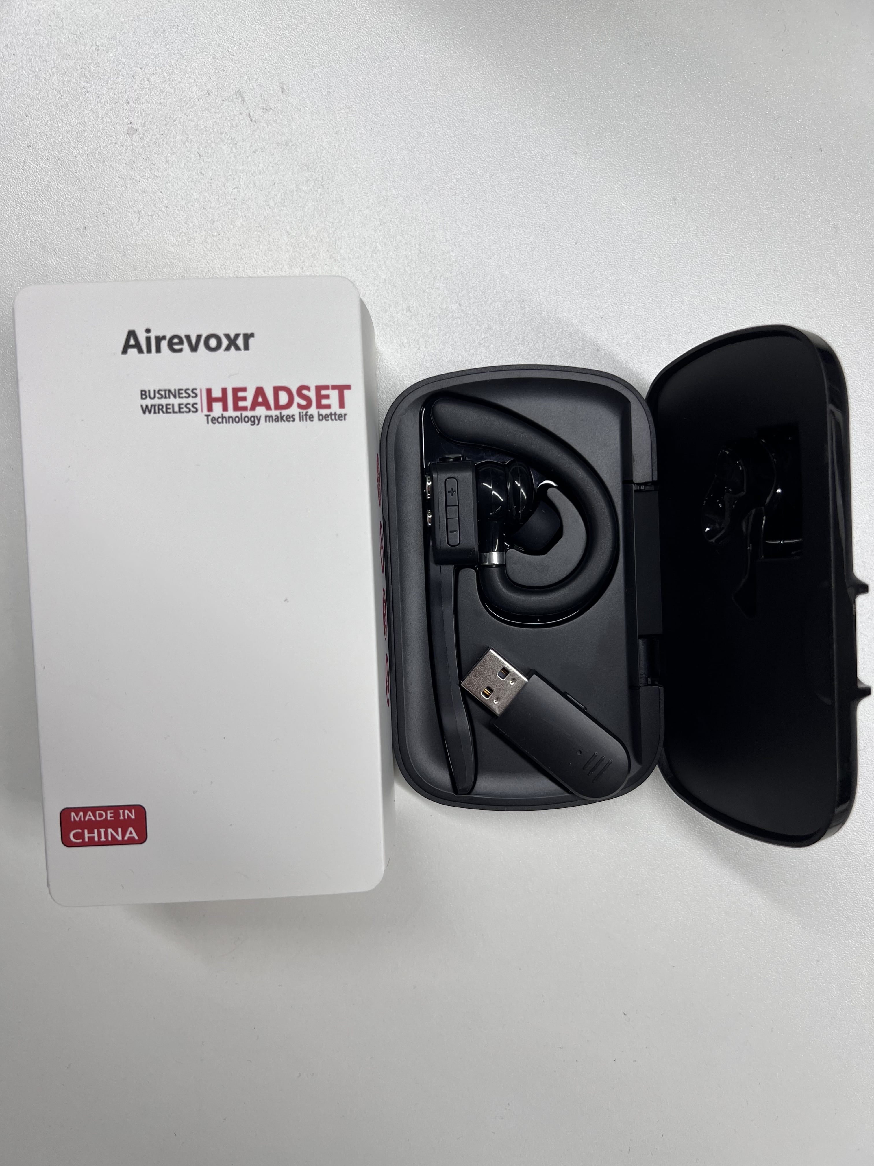 Airevoxr True Wireless Earbuds, Bluetooth 5.3, Noise Cancelling, Touch Control, IPX7 Waterproof, 36H Playtime