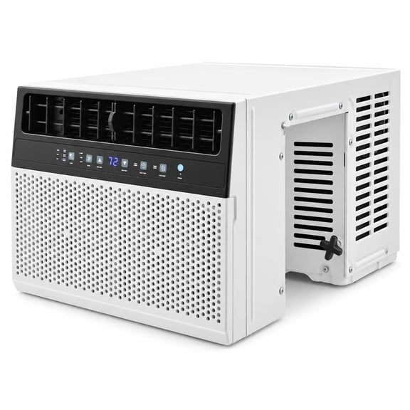 Airfind 12000 BTU Window Air Conditioner with Remote, 6 Modes, Sleep Timer, Washable Filter, for Rooms up to 600 Sq Ft, White