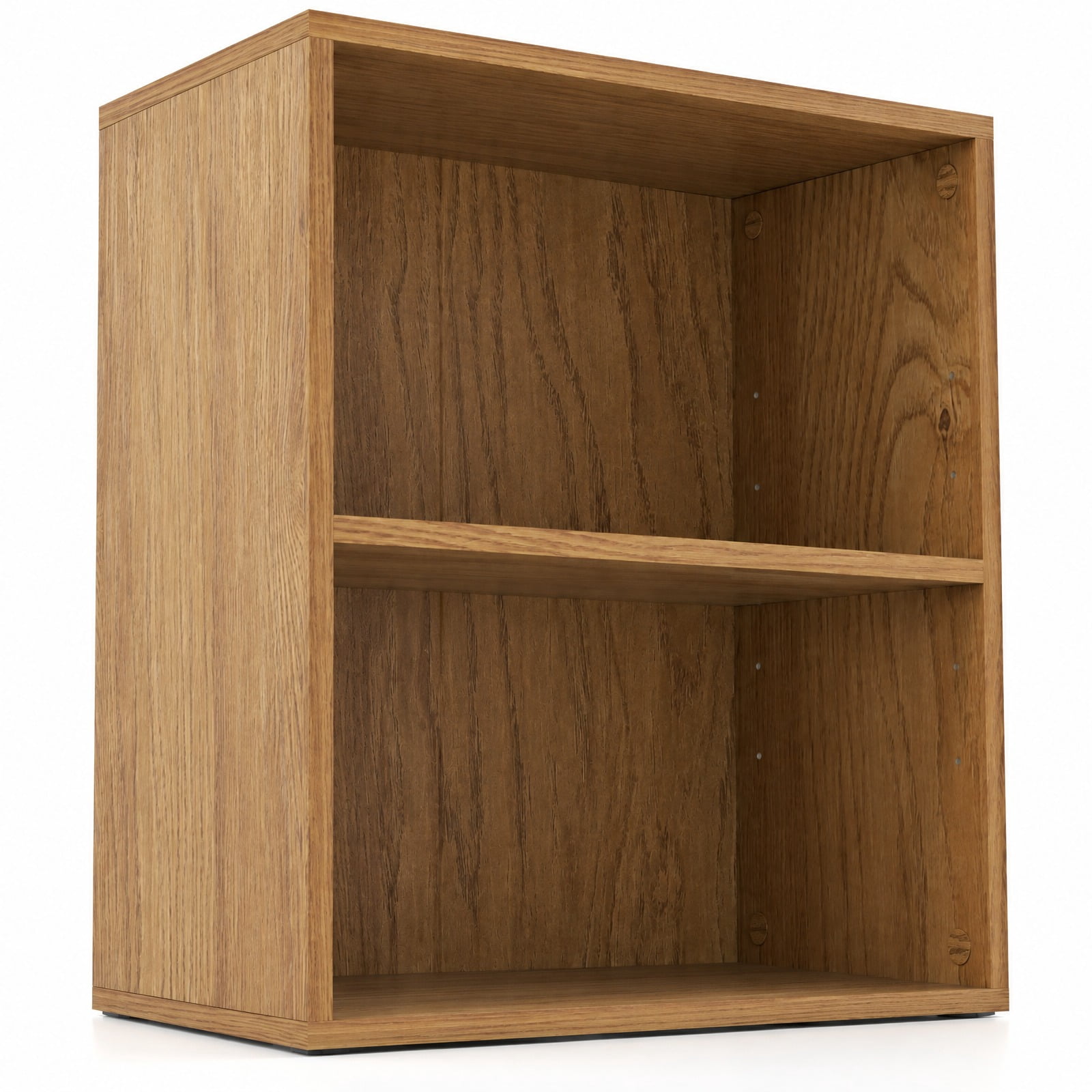 Cubing Language Airfind 2-Cube Bookcase Floor Standing Open Bookshelf with 5-Position ...