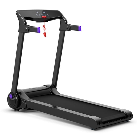 Airfind 3HP Folding Cardio Treadmill with Audio Console, Purple