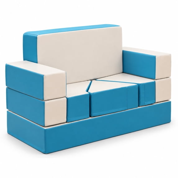 Airfind Foam Climbing Blocks 6-Piece Crawl and Climb Playset with ...