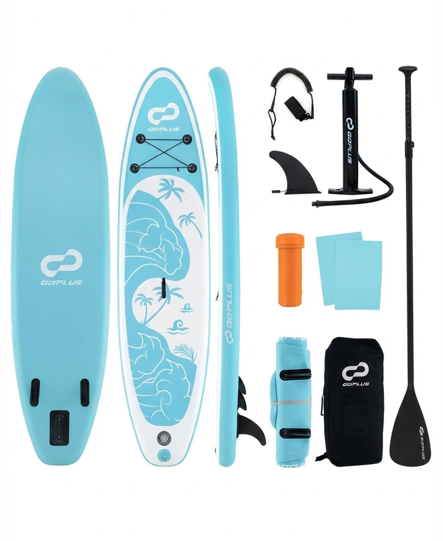 Airfind Inflatable Stand Up Paddle Board 10/11 Ft with SUP Kit-L
