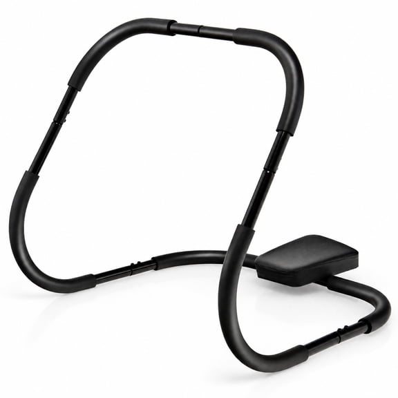 Airfind Portable AB Trainer with Headrest and Foam Handle, Abdominal Crunch and Sit Up Machine for Core Strength and Muscle Training, for Home, Office, and Gym